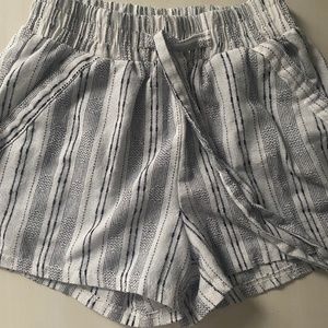 Stripped Sienna Sky Shorts High Wasted